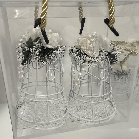 2 Sets of White Decorative Bells - New - Picture 3 of 8